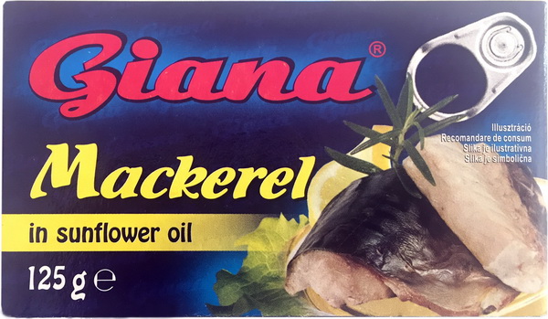 Giana skuša u suncokretovom ulju 125 g