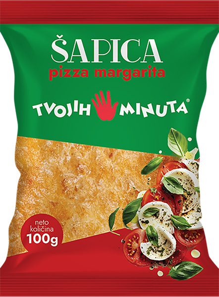 Tvojih 5 Minuta šapica pizza margarita 110 g